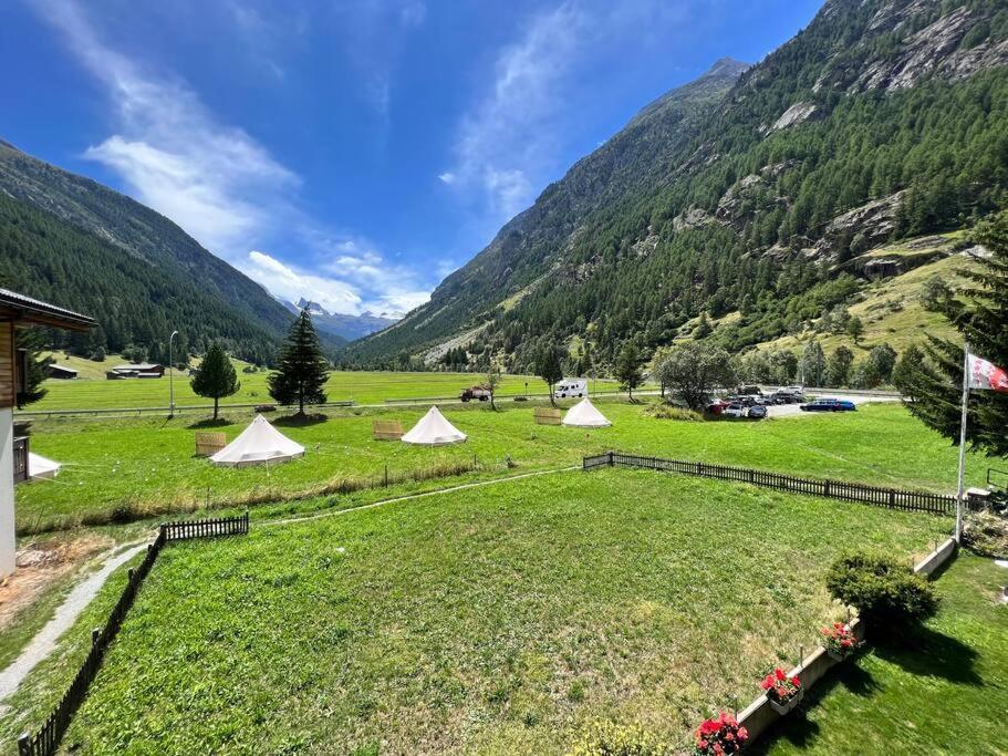 Pure Comfort! Entire Apartment With Abundant Space Near Zermatt With Parking! Täsch Exteriér fotografie